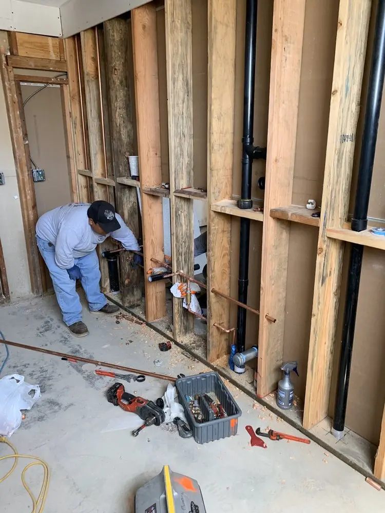 Commercial rough-in plumbing for Water Heater Replacement in Wadsworth